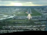 Kingfisher A330 Landing Heathrow Cockpit- Pilots Viewpoint!