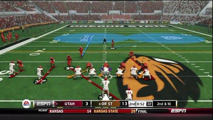 NCAA Football 14' Dynasty: Utah  vs Oregon State + Fantasy Basketball & Ebola