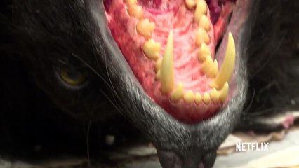 Hemlock Grove - Wolf Transformation Behind The Scenes [HD]