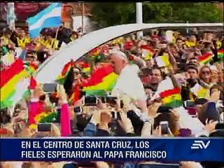 El local de Burger King y el papa