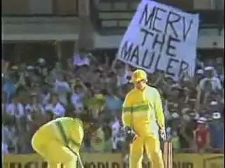 Merv Hughes turns on the charm ! funny moments !Gentle Giant