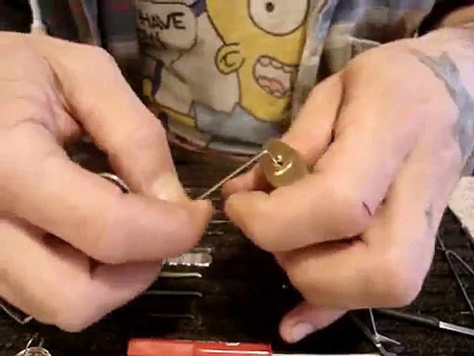 ABUS 65/40 padlock picked SPP