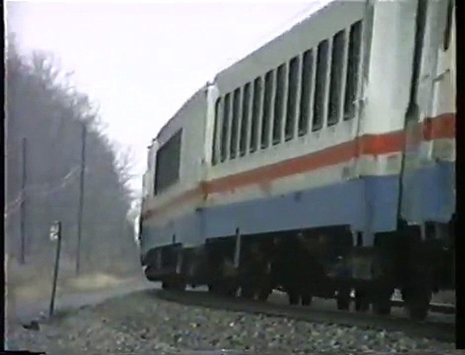 Amtrak Turboliners at Poughkeepsie, NY