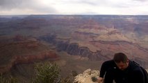 Grand Canyon South Rim Day Trip from Vegas in the Rain May 2015