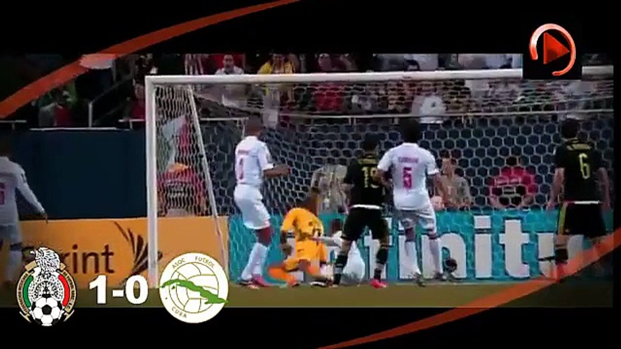 México no tuvo piedad con Cuba por la Copa de Oro 2015 (VIDEO)