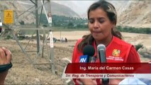 Damnificados de Cahua y Mayush agradecen apoyo del Gobierno Regional de Lima