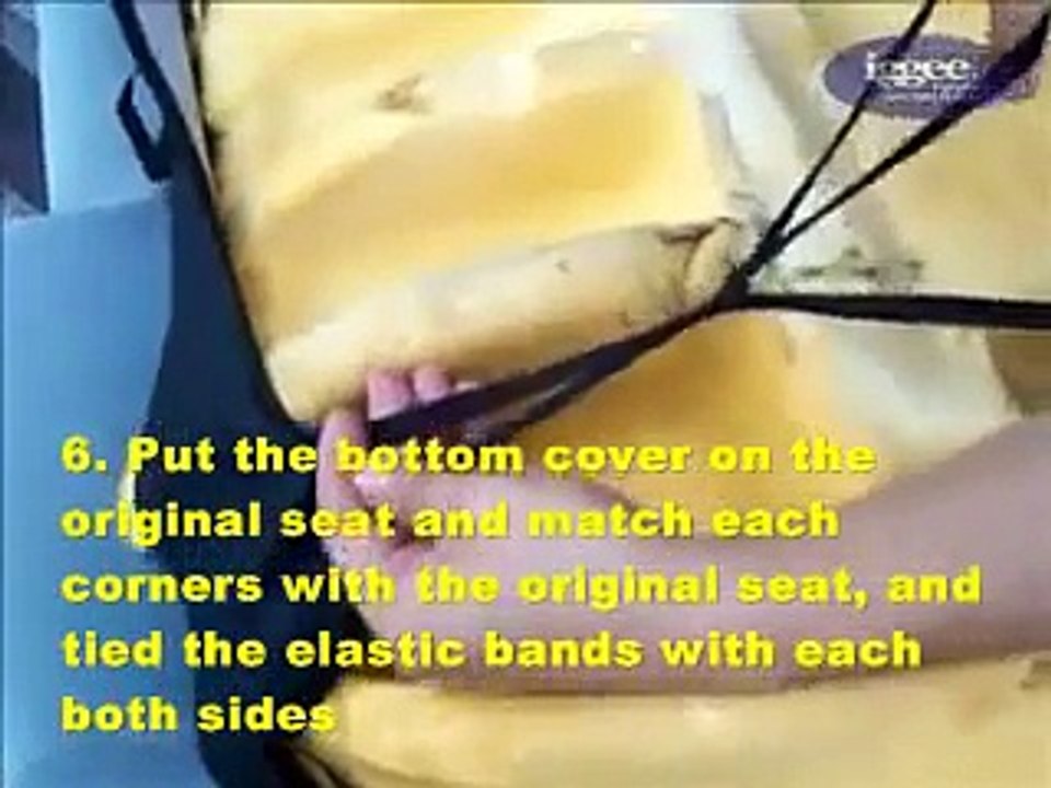 Installation for Iggee custom seat covers