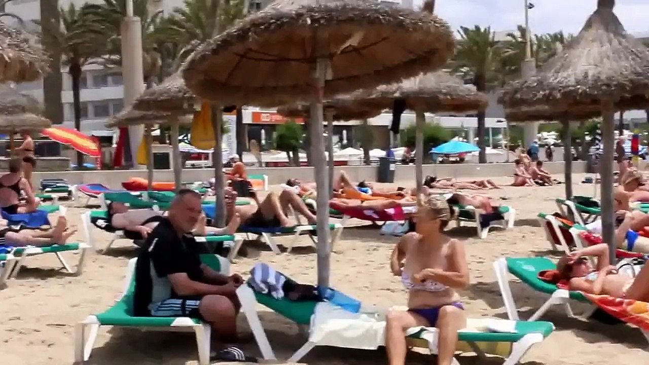Playa de Palma Mallorca Juni 2014