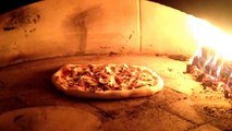 A couple Neapolitan crust pizzas in my elite wood fired pizza oven