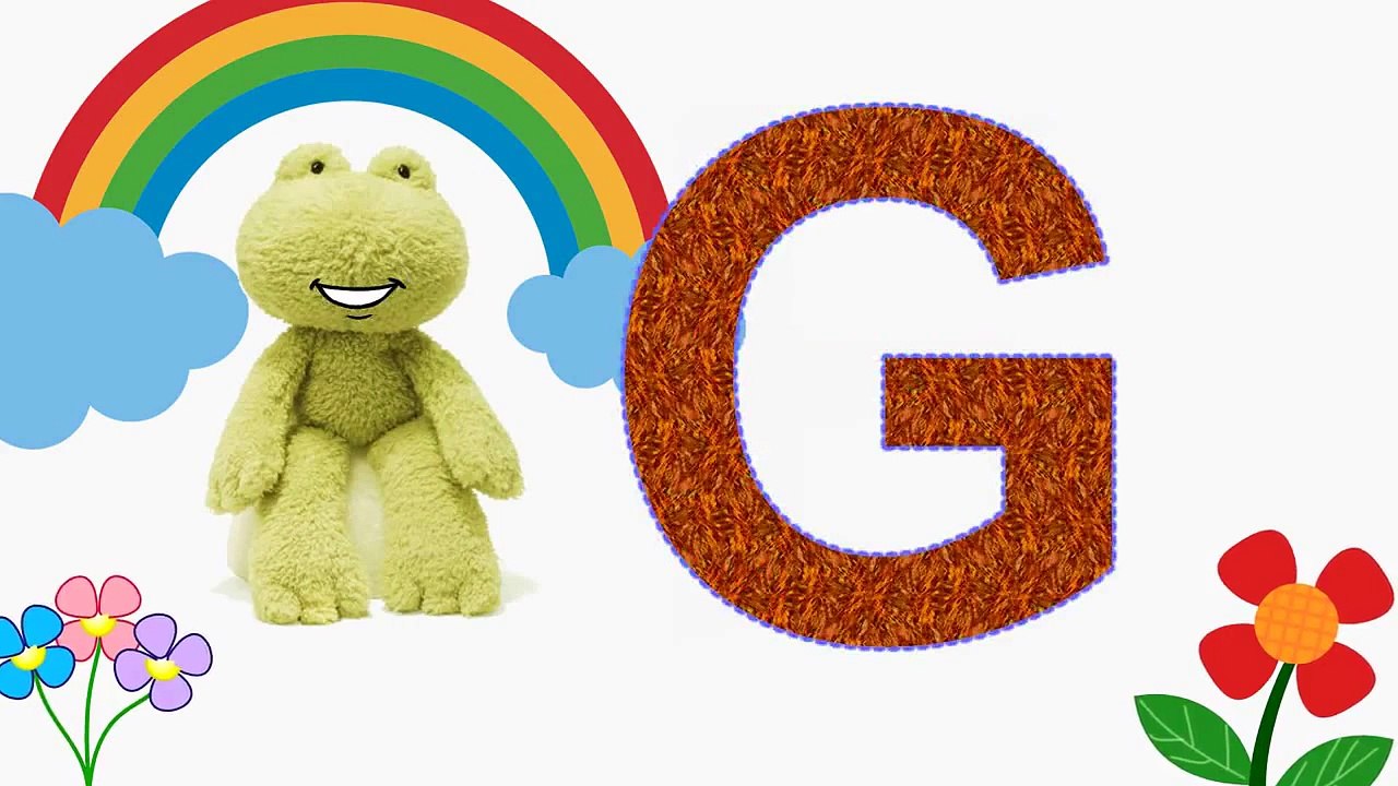 Gund Fuzzy Frog Stuffed Animal Singing ABC Alphabet Song  ABC SONG   ABC Songs for Children