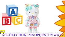 Hello Kitty Stuffed animal HUG stuffed Singing ABC Alphabet Song  ABC Songs for Children