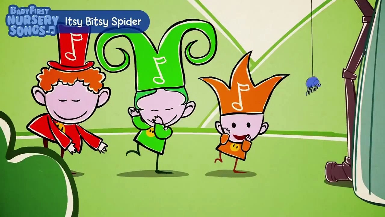 BabyFirst TV  Itsy Bitsy Spider with Lyrics   Nursery Rhymes for Children Karaoke