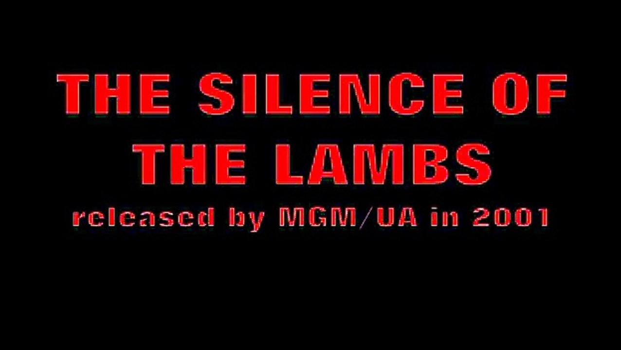 Closing to The Silence of the Lambs UK VHS (2001)