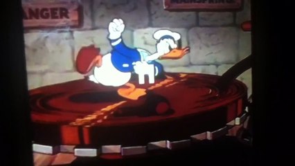 Donald Duck Clock Cleaners Clip