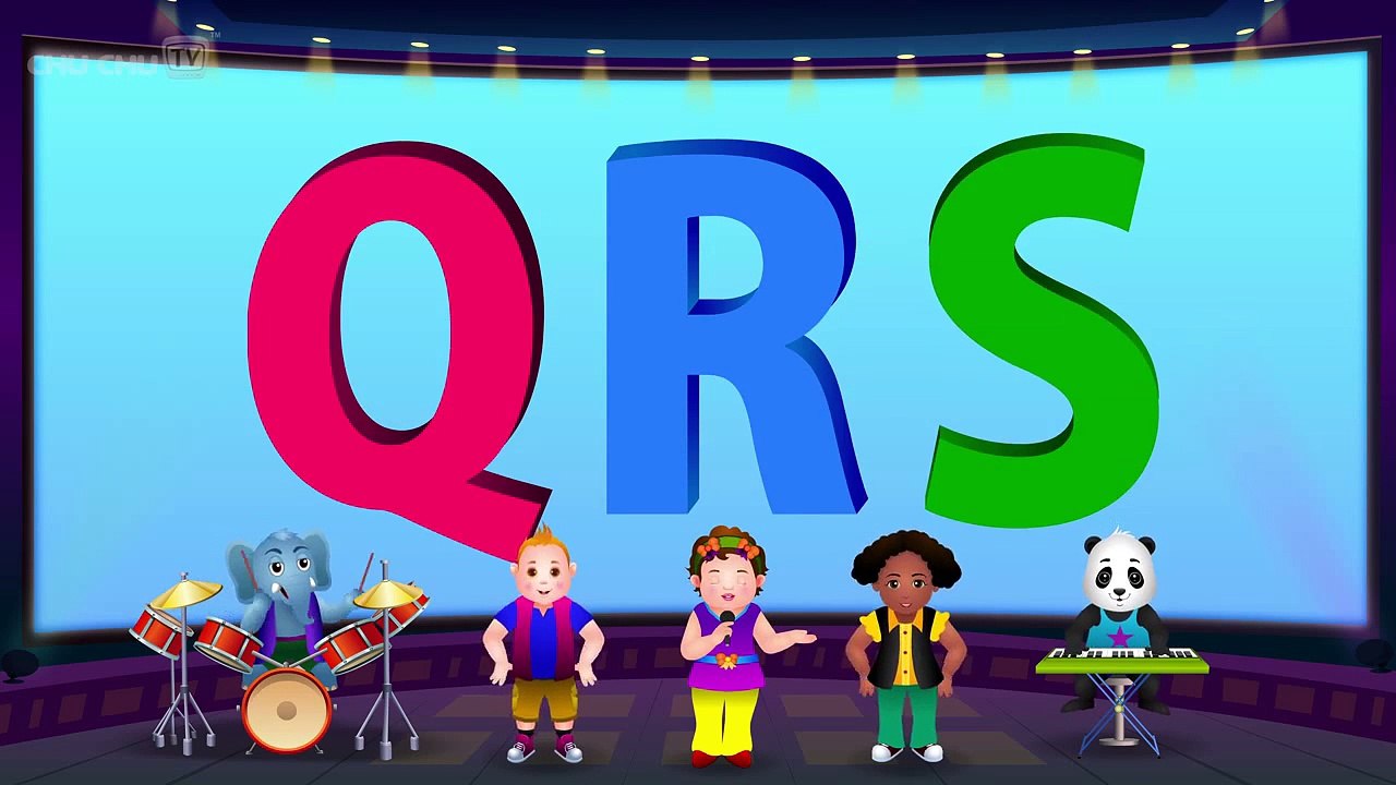 ABCD Alphabet Song   Nursery Rhymes Karaoke Songs For Children   ChuChu TV Rock  n  Roll