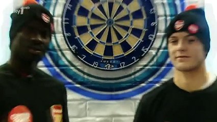 Jack Wilshere and Emmanuel Eboue - Soccer AM`s Bullseye Challenge