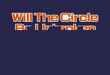 Will The Circle Be Unbroken Karaoke.avi