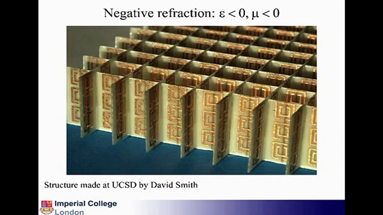 The Schrödinger lecture 2012 - Metamaterials: new horizons in electromagnetism