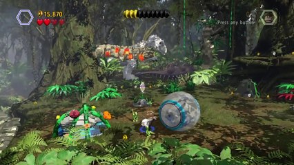 LEGO Jurassic World Video game Walkthrough Gameplay Part 6 - The Fight