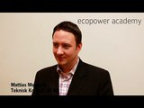 Mattias Montelin, ÅF föreläsare på ecopower academys konferens - Upphandling av vindkraft