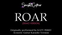 ROAR (Acoustic Guitar Karaoke) Katy Perry