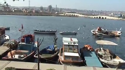 Kultuur Park Lake in Buyukcekmece (Istanbul)