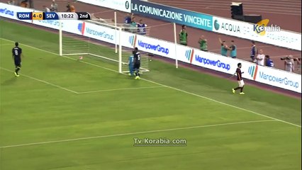 محمد صلاح يسجل هدف عالمي في مرمى إشبيلية