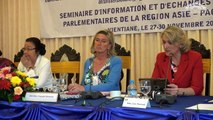 Séminaire du Réseau des femmes parlementaires de la Francophonie à Vientiane (Laos)