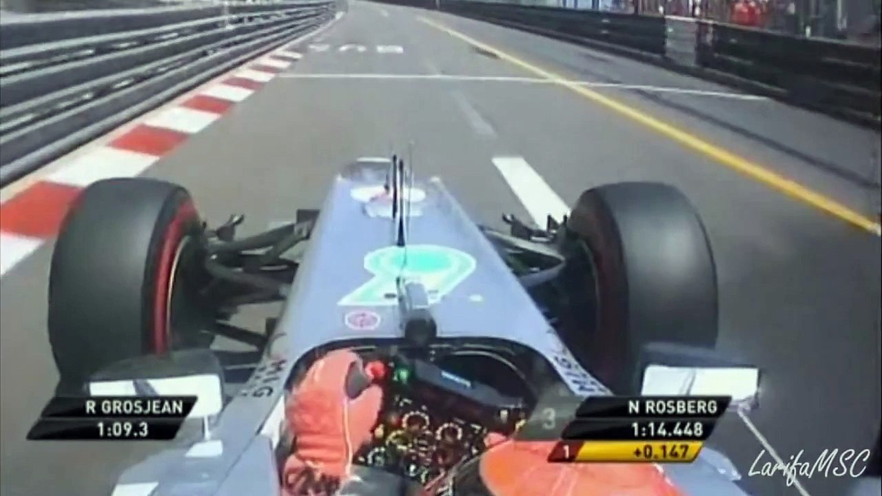 Michael Schumacher - Monaco Q3 2012 (Best of)