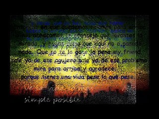 Zona Ganjah - Vibra positiva (letra)