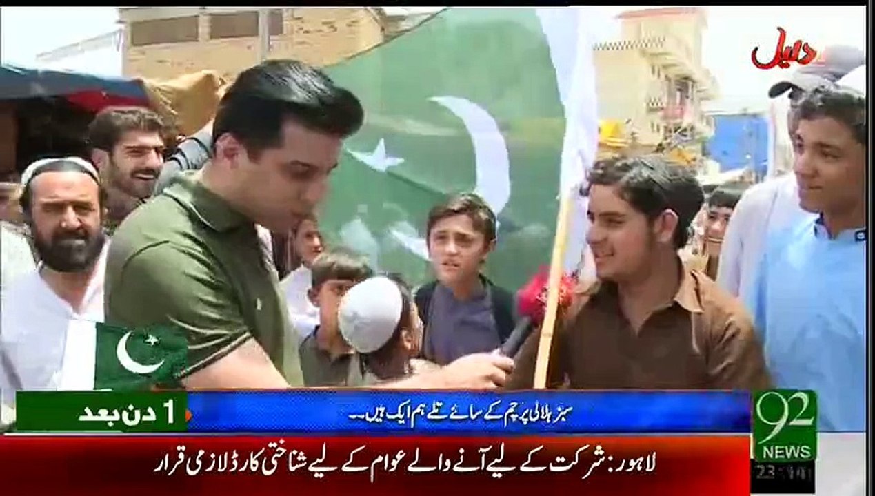 جشن آزادی اور بلوچستان کے حالات کا جائزہ۔سنیئے۔۔۔ عادل عباسی سے