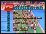 1988 Seoul Olympics - Mens 400m freestyle relay - Chris Jacobs