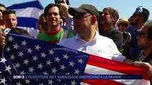 Cuba : le drapeau américain flotte à nouveau sur le front de mer
