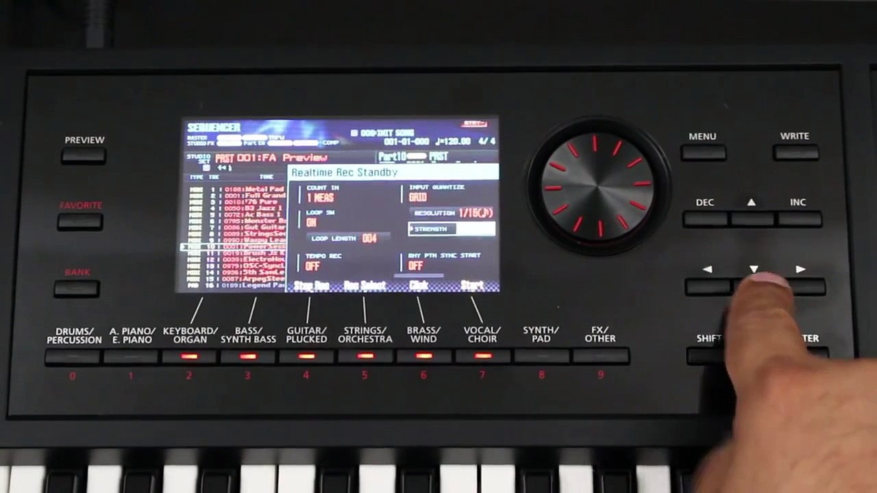 Roland FA-06/08 - How to Create a Basic Sequence