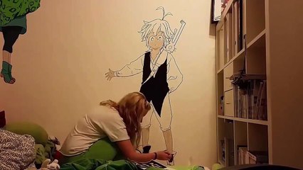 Meliodas - Wall art Speed Painting | Nanatsu no Taizai