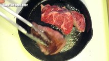 Beef Steak with Garlic Soy Sauce - Japanese Cooking - Better Than Teriyaki!