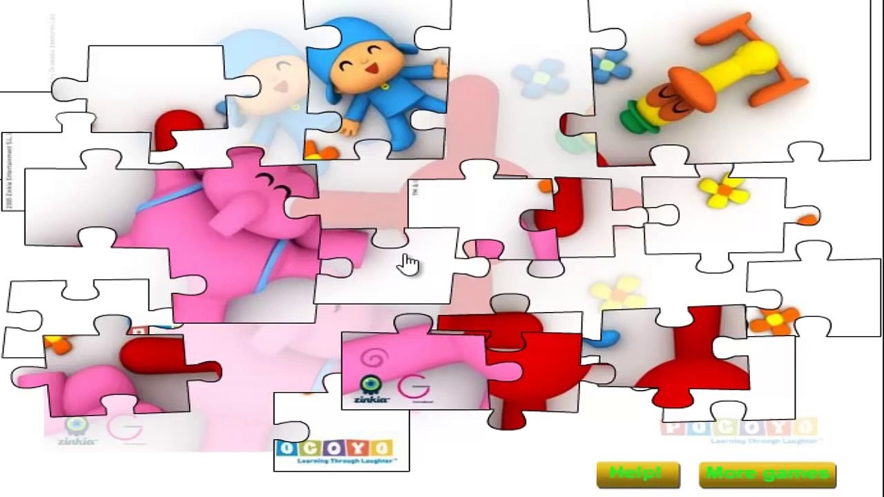 pocoyo en español latino - Pocoyo and Elephant Puzzle Game Full Episode Nuevos