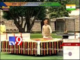 PM Modi pays tribute to Mahatma Gandhi at Rajghat