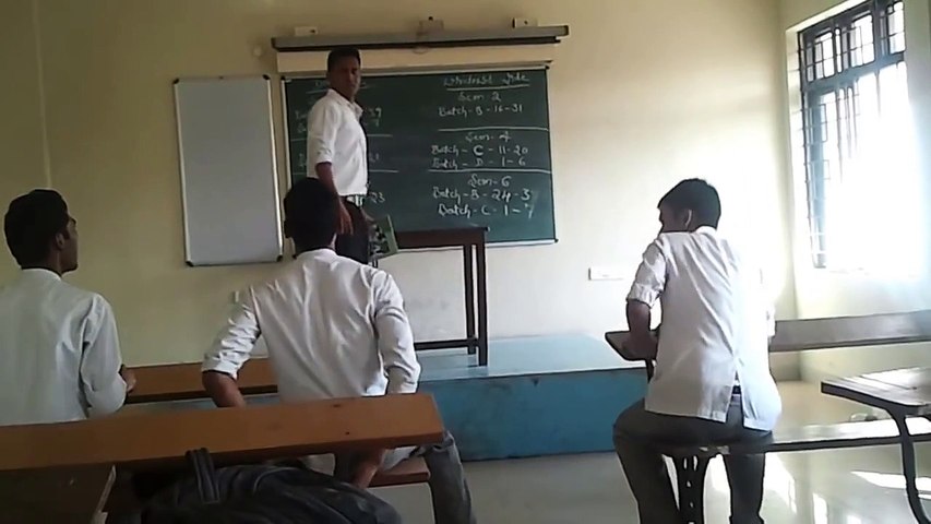 funny clip: angry teacher slaps student