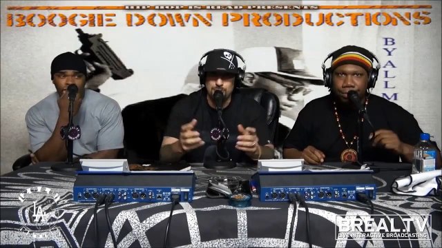 KRS-One, B-Real & Bishop Lamont Boogie Down Cypher @ BrealTV Zulu Tribe Radio with DJ Mark Luv, 03-18-2013