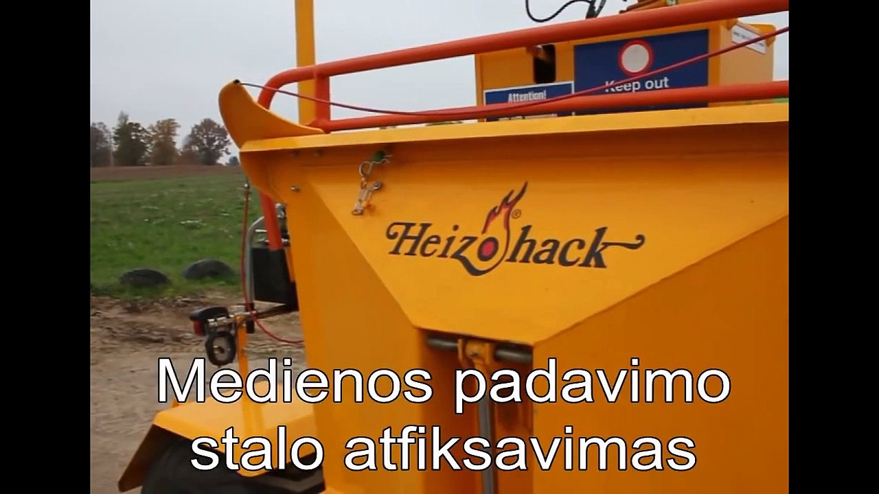Heizohack 6-400 start up
