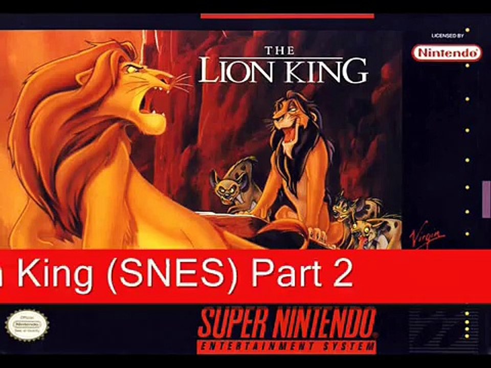 The Lion King (SNES) Part 2