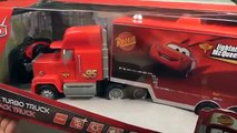 2 RC Pixar Cars MACK TRUCK & LIGHTNING MCQUEEN Disney Pixar RC cars