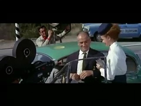 Louis De Funes et Michele Morgan 1965 / Le Corniaud / Original Promo