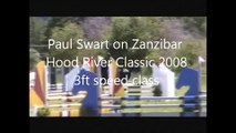 Zanzibar - Friesian horse show jumping