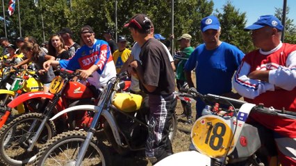 moto-cross vintage 2015 à Corbarieu