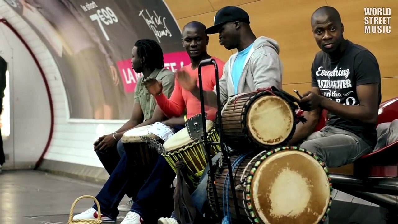 Paris Metro Music : African Drums (HD)