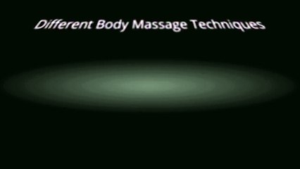 Affordable and Effective Body Massage Techniques in Las Vegas