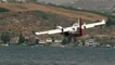'Super Scooper' Aircraft Sucks Water to Douse Washington State Fire