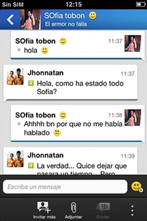 Conversaciones seductoras whatsapp, PIn, Facebook "sargeo análisis"